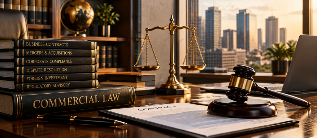 Commercial Law: Practical Legal Support for Businesses and Commercial Transactions